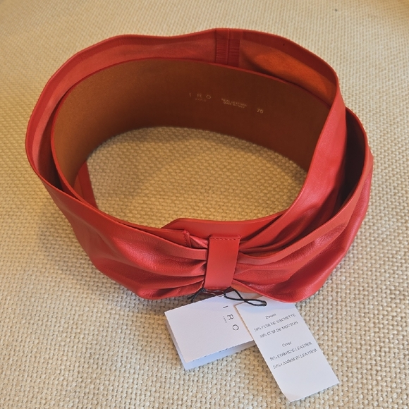 IRO PARIS  Solane Leather Belt main image 5